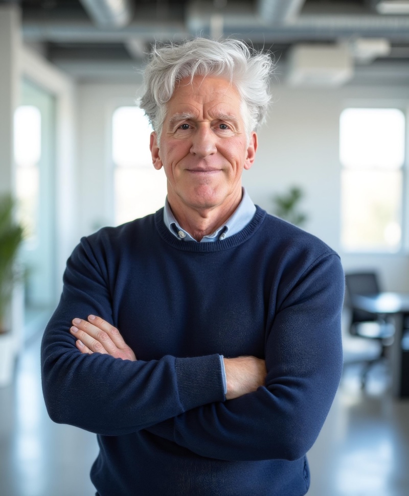 Jim Woodman, author of Between Two Jungles